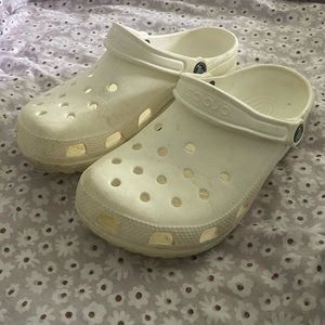 White Crocs Size Women’s 8